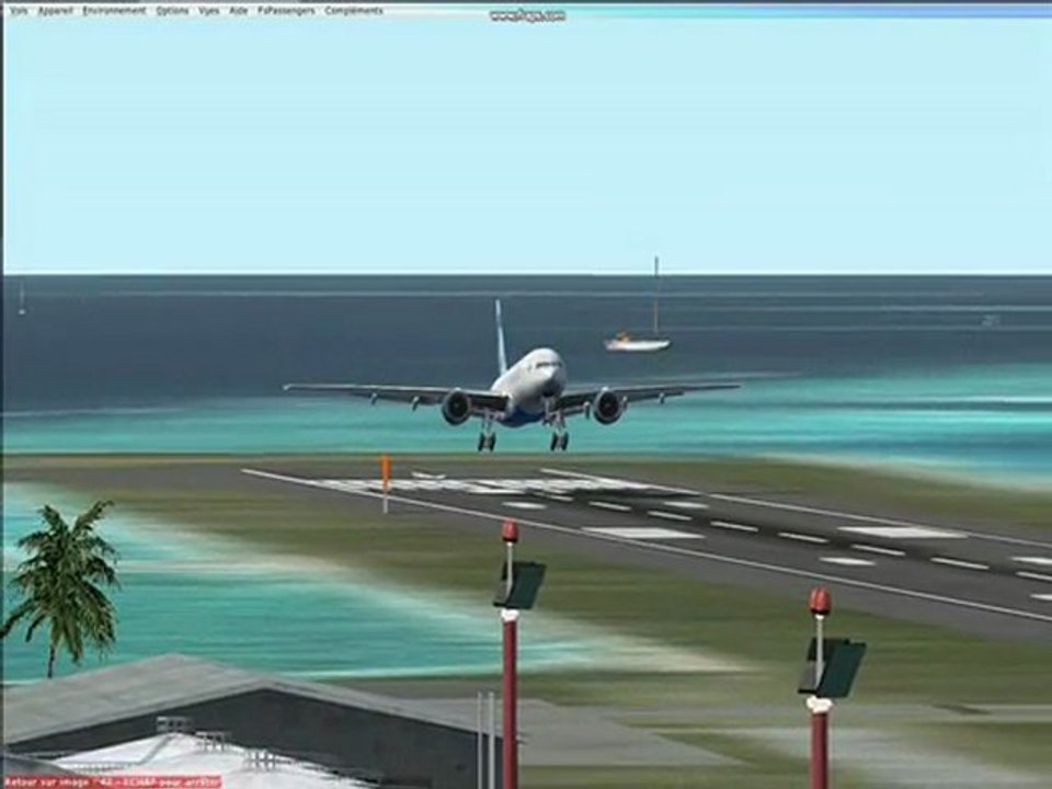 Approche aux Maldives