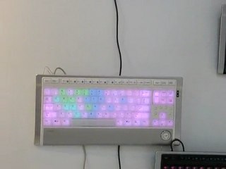 [CeBIT 2010] Claviers Luxeed