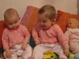 mes jumelles 8 mois 1/2