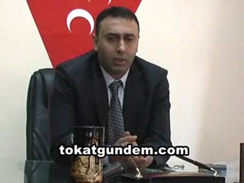 TOKAT MHP İL BAŞKANI BOLAT BASIN AÇIKLAMSI YAPTI