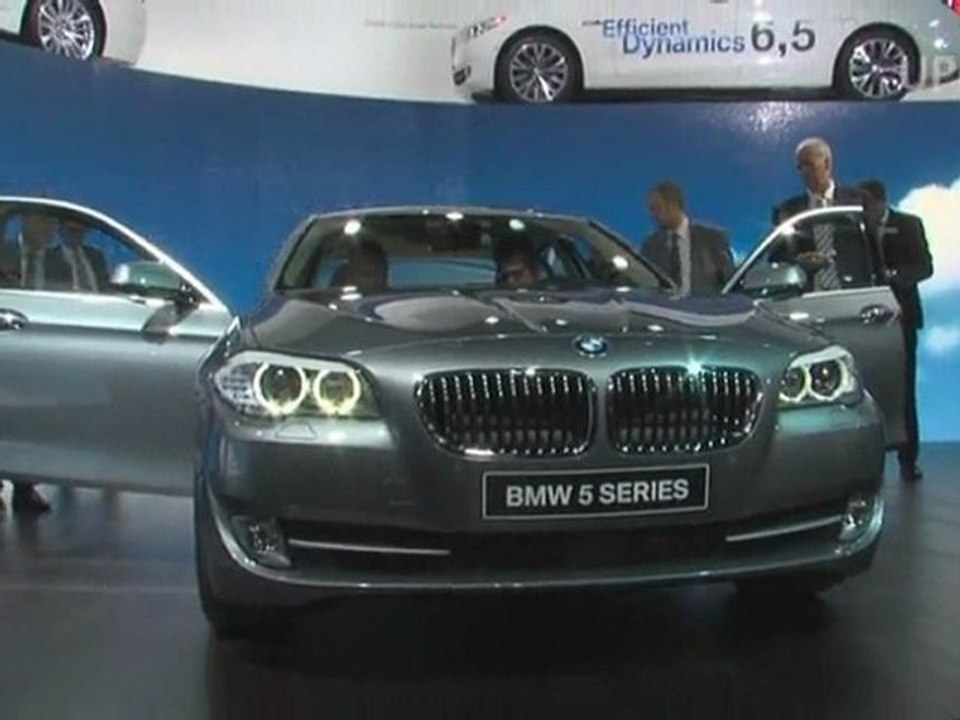 UP-TV Genfer Automobilsalon 2010: Der neue 5er BMW (DE)
