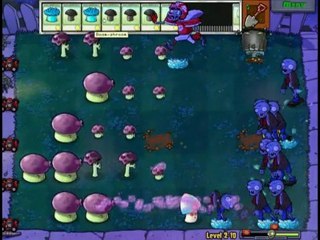Plants Vs Zombies Level 2-10 Walkthrough