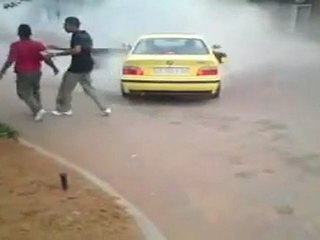 Car Burnout Fail