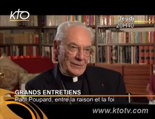 Cardinal Paul Poupard, entre la raison et la foi