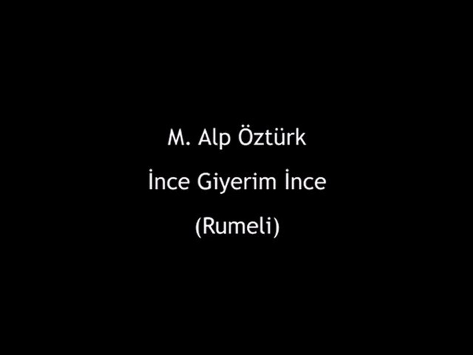Alp Öztürk - Rumeli