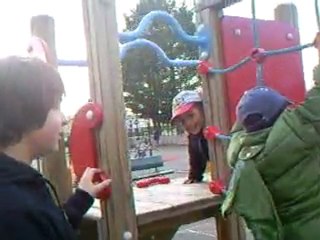 Au parc avec les petits chenapans