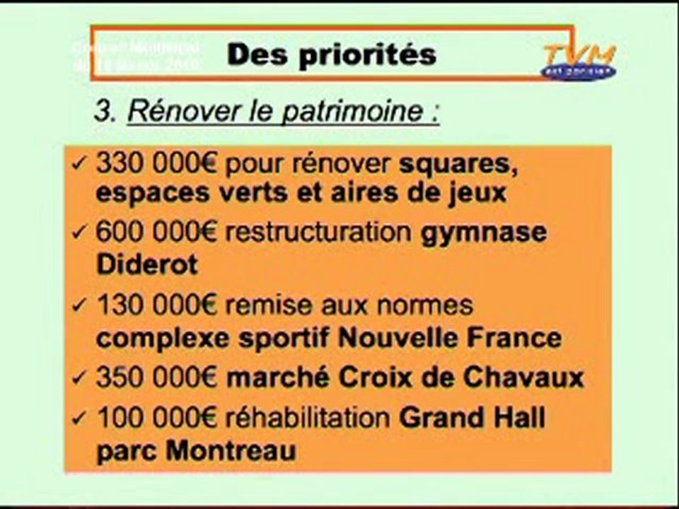 CONSEIL MUNICIPAL MONTREUIL (18/02/2010) - 1a