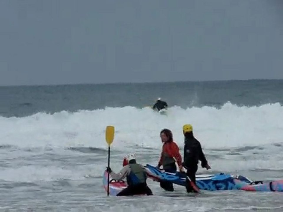 wave ski à la baie le 27-02-2010