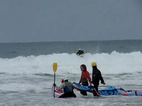 wave ski à la baie le 27-02-2010