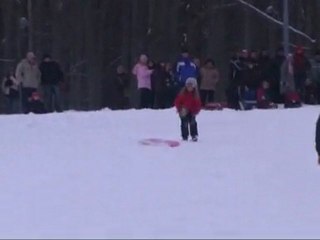 Zjazd na beleczym w Lądku Zdroju 2010.