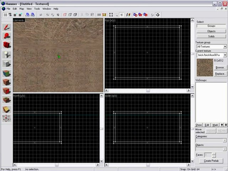 Hammer Editor - Creer une Salle ( N°1 )