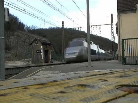 TRAFIC SNCF DIJON PARIS 28-02-2010