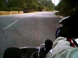 Course de côte karting (Cipières 2009) en caméra embarquée