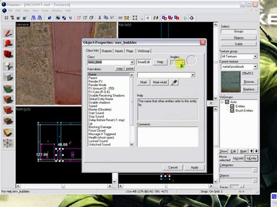 Hammer Editor - Porte Coulissante ( N°12 )
