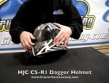 HJC CS-R1 Dagger Full Face Motorcycle Helmet DOT