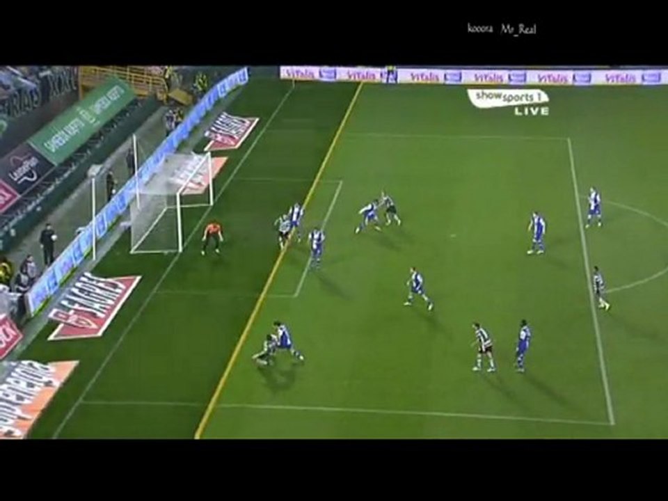 المعلق المصرى محمود ابو الركب  Sporting vs Porto 1-0.Djaló