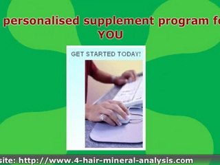 How Hair Mineral Analysis Assists in Designing a Supplement