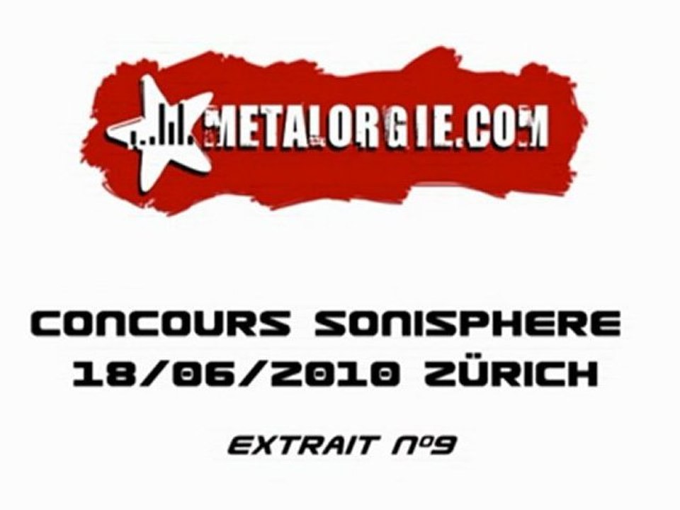Metalorgie Concours Sonisphere 2010