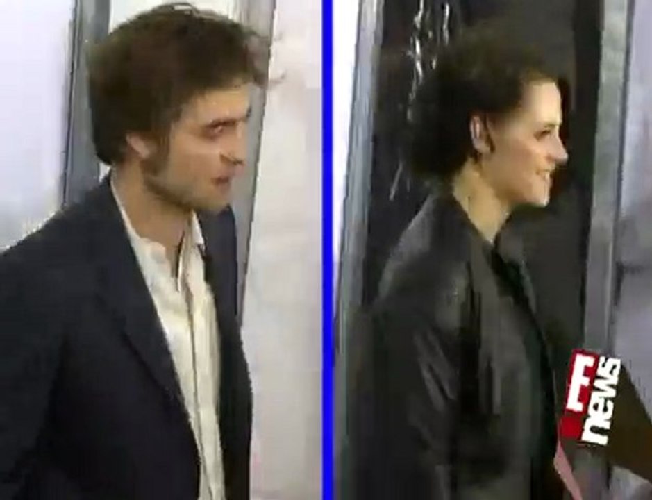 Stewart Shows Support for Pattinson (HQ)