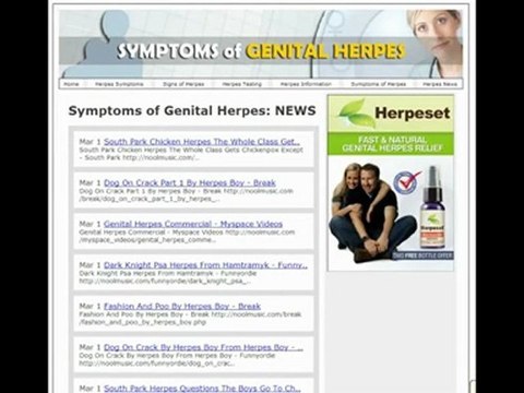 Signs of herpes The Lowdown on Herpes Natural Cures