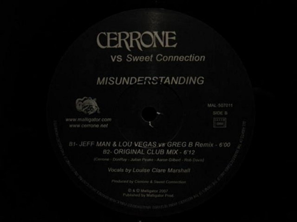 Cerrone Vs Sweet Connection.Misunderstanding.Malligator 2007
