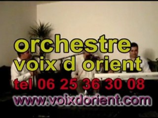 VOIX D ORIENT ORCHESTRE MAROCAIN CHAABI MAROCAIN 100%