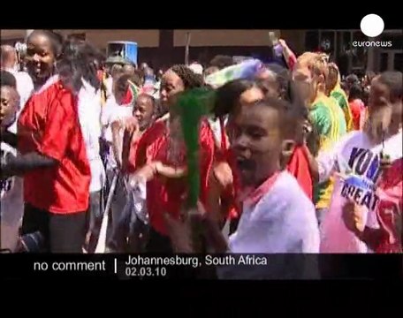 South Africa marks 100 days to World Cup