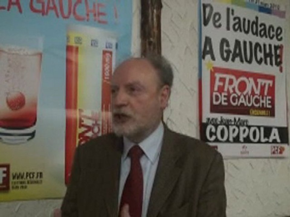 Francis WURTZ avec le Front de Gauche en PACA