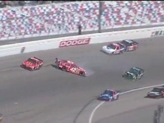 nascar las vegas crash montoya