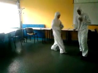 Laurent et Sémy en freestyle sur le breakdance