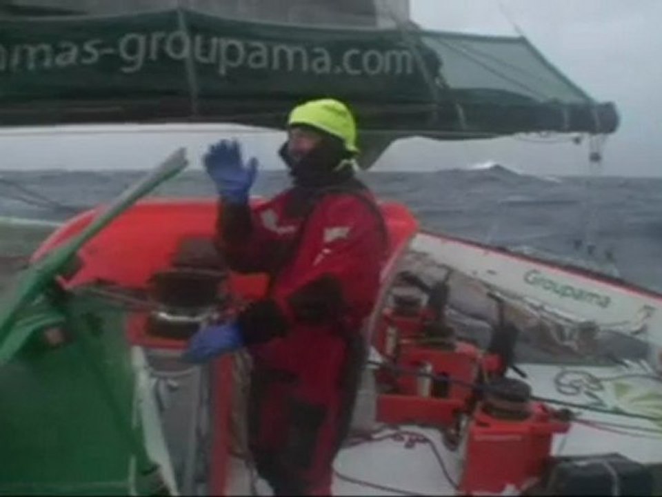 Jules Verne 2010 / Demain passage du cap Horn