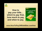How To Pay Off Debt and Have Debt Freedom