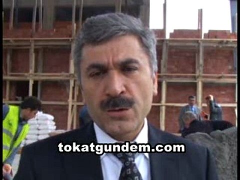 TOKAT BELEDİYE BAŞKANI ÇİÇEK İTFAYE YERİ İNCELEMDE BULUNDU