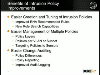 Quick Takes: Intrusion Policy Improvements (Part 1)
