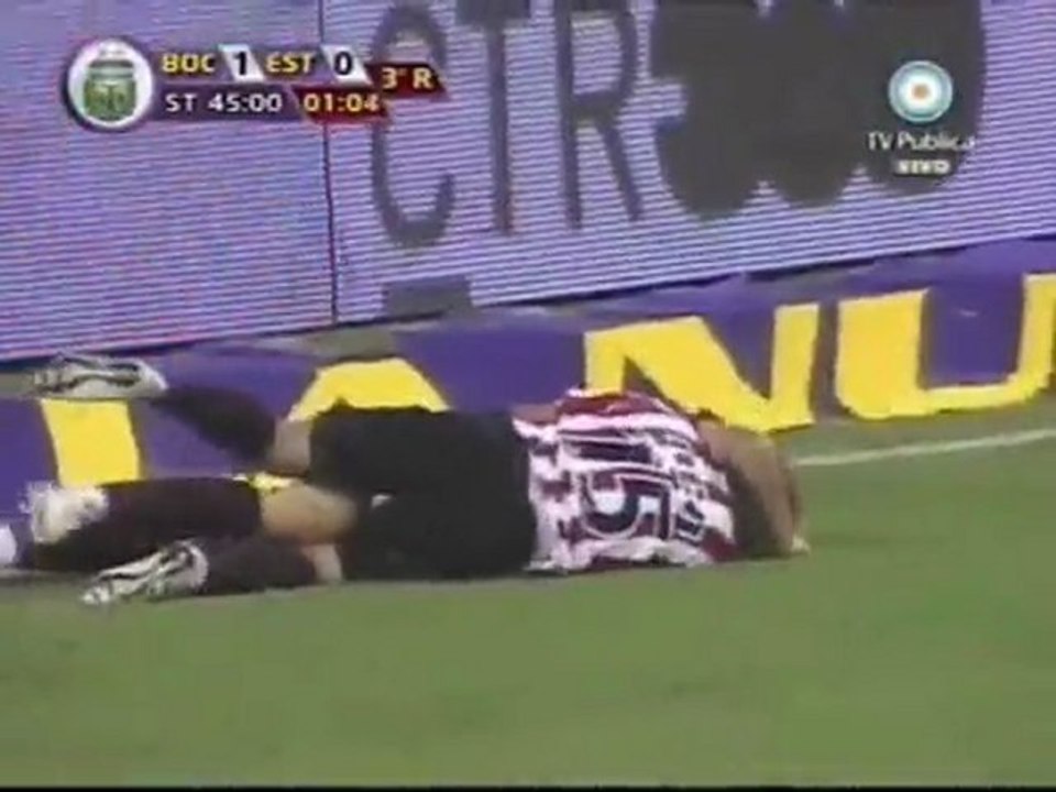 Boca Jrs - Estudiantes LP 1 a 1 AFA Clausura 2010