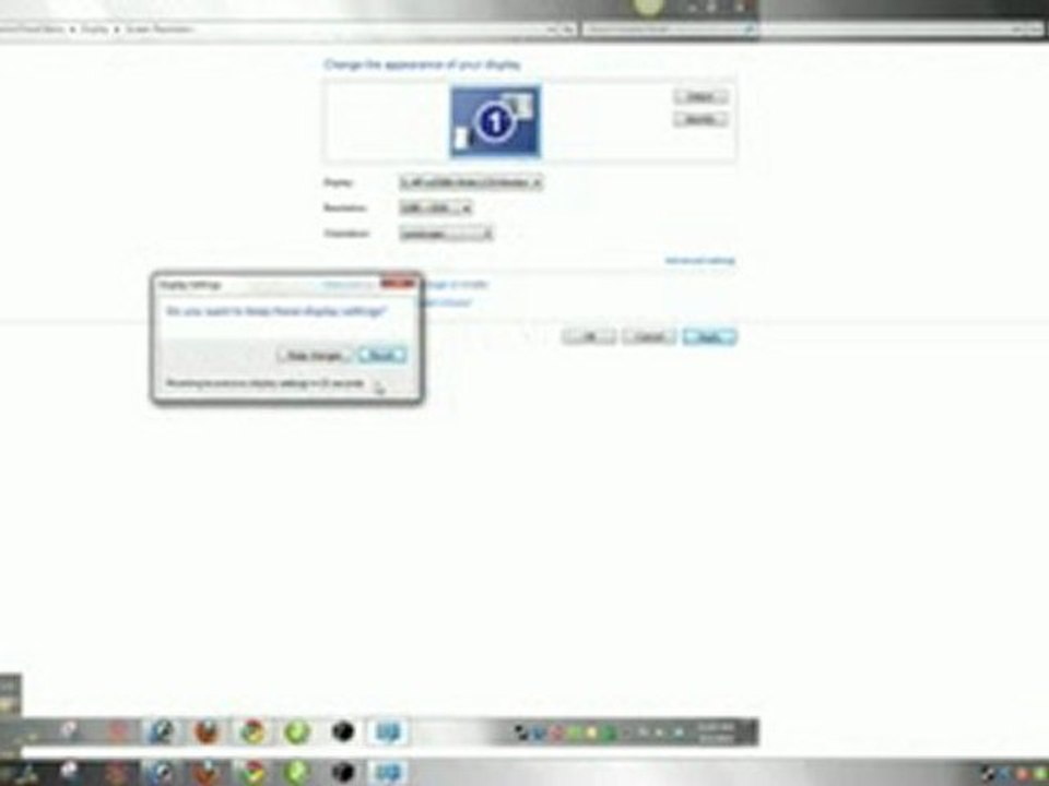Change Screen Resolution on Windows 7 and Vista