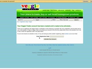 Barter News Weekly Review of VeggieTrader.com