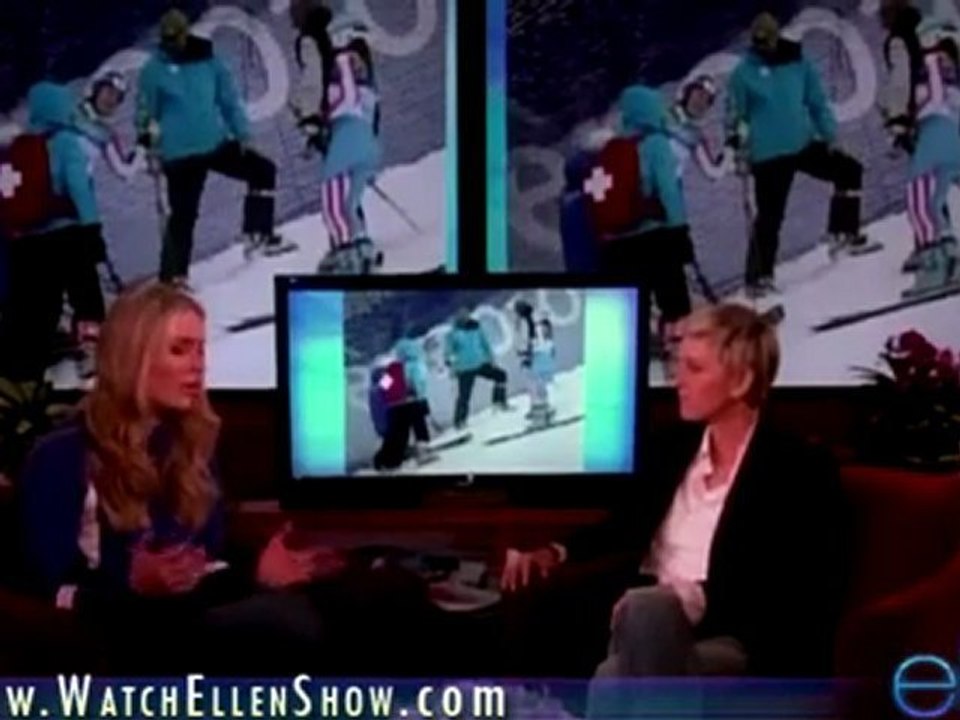 Lindsey Vonn, Ellen Show, Vancouver 2010
