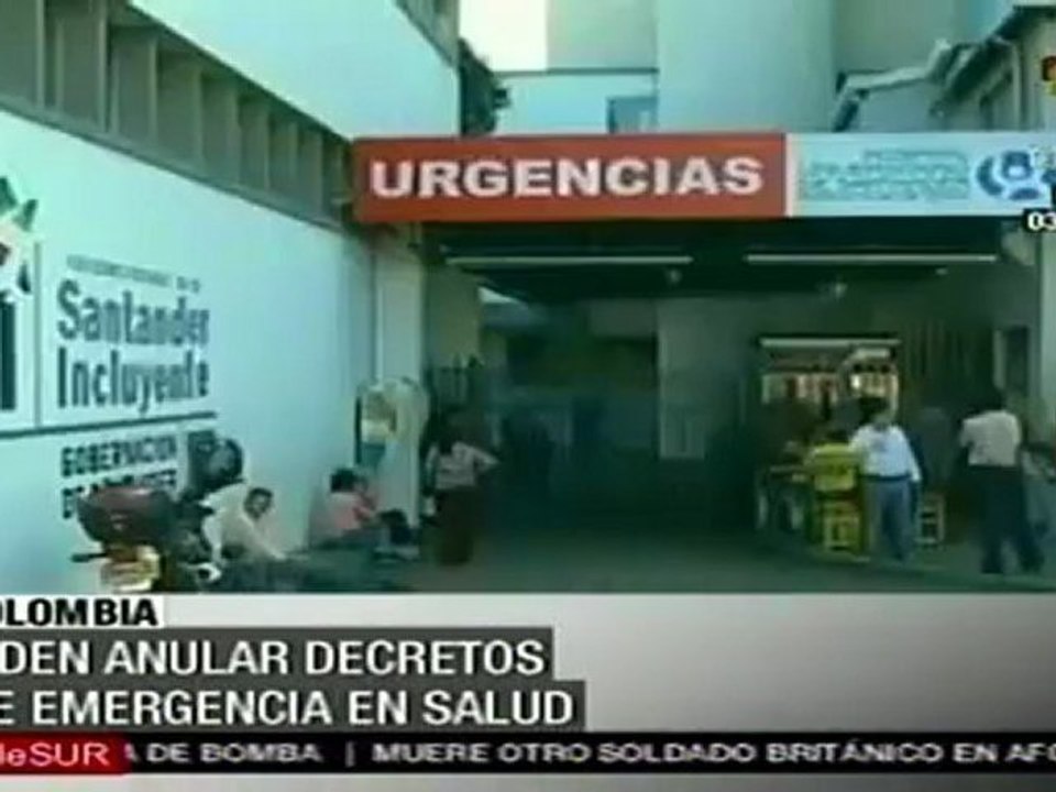 Piden anular decretos de emergencia en Salud