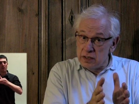 Discours de Philippe Meirieu traduit en LSF