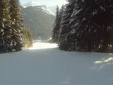 Sur les pistes de ski de MORZINE
