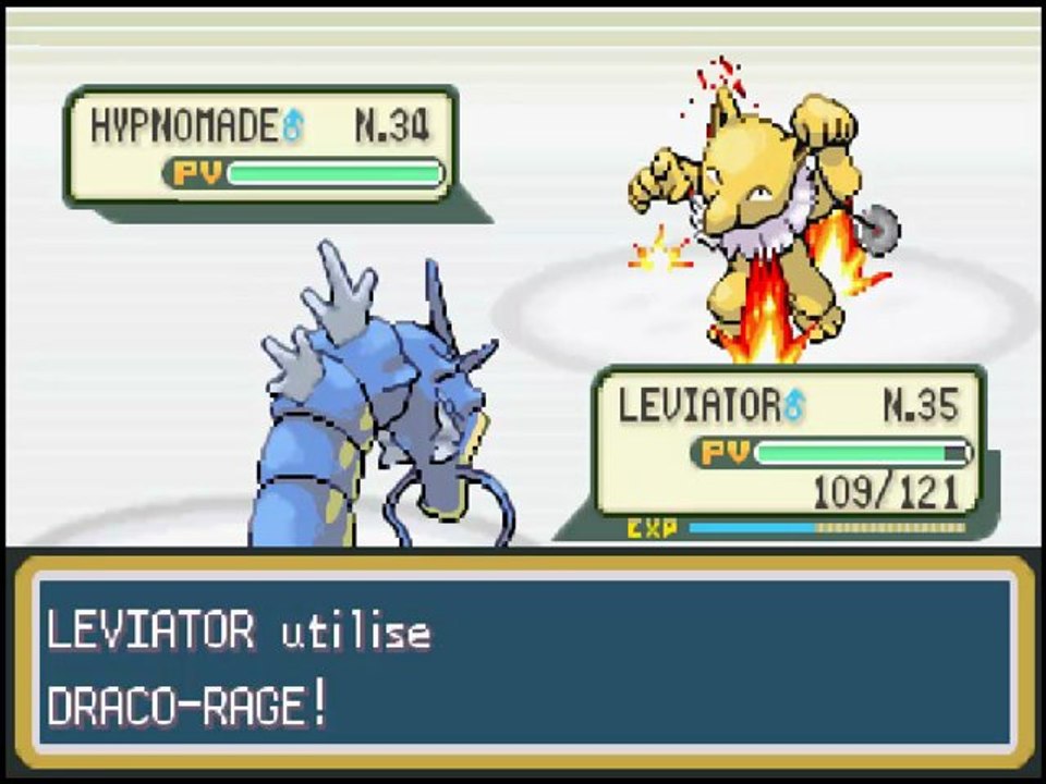 pokemon rouge feu 19 l'arène de parmanie