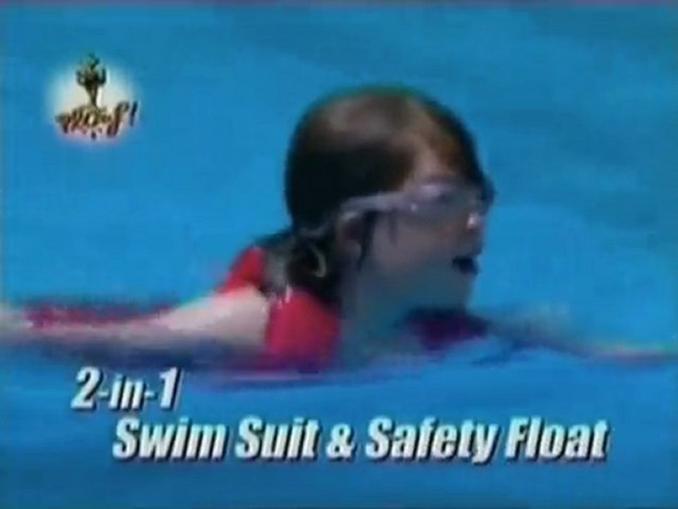 Maillot de bain PLOUF flottant enfant VigiPiscine