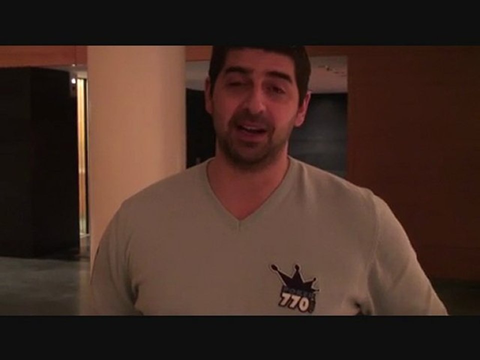 Pokerstars EPT Berlin: day 1B, interview Stephan Gérin