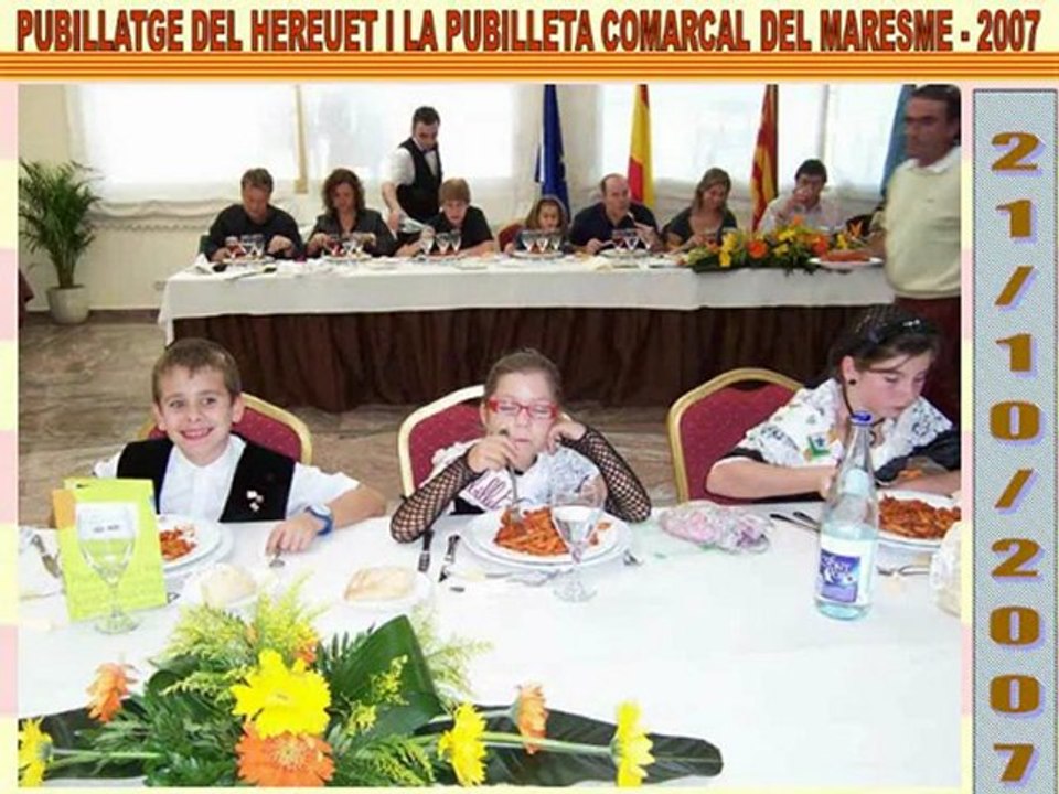 Elecció del Pubillatge Comarcal Infantil del Maresme 2007