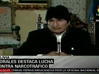 Rechaza Evo Morales informe de EE.UU.