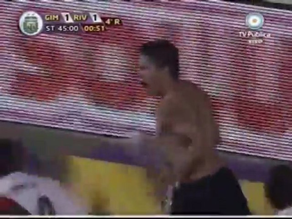 Gimnasia (LP) - River Plate 1 a 1 AFA Clausura 2010