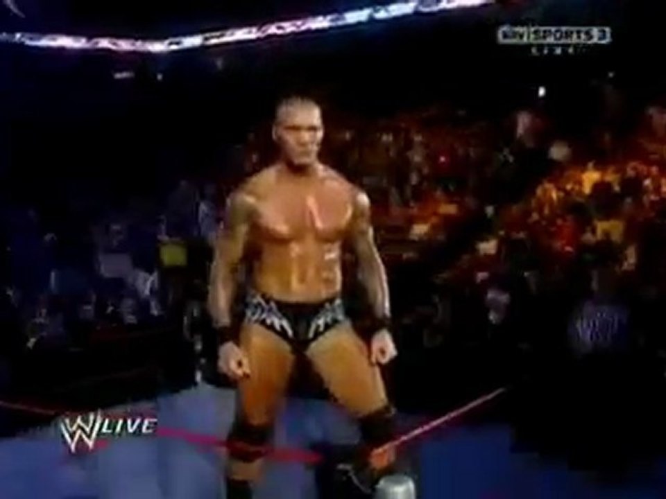 Randy Orton Vs John Cena Vs Kofi Kingston Part 1