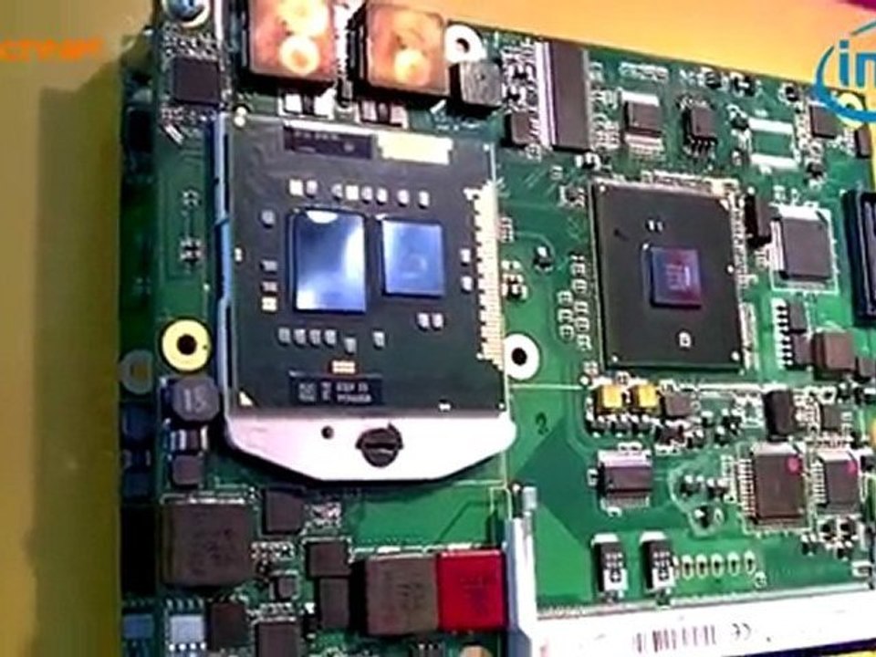 Intel Luna Pier Atom & Calpella Core i7 plattform