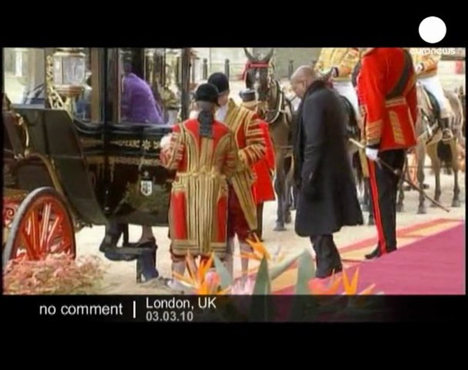 South Africa's Zuma receives royal welcome to UK